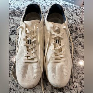 Men’s Rothy’s Lace Up Sneakers, Size 14, small marks on the toe